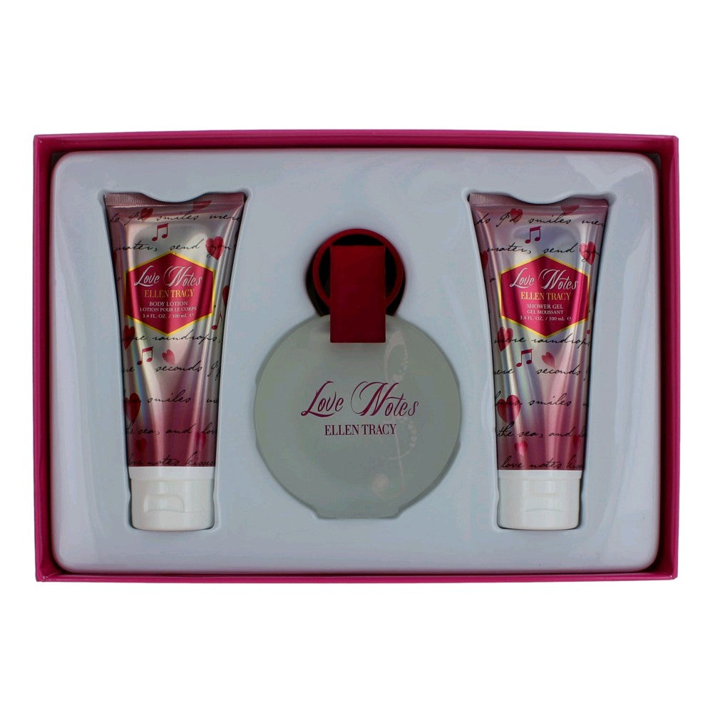 Love Notes, 3 Piece Gift Set for Women