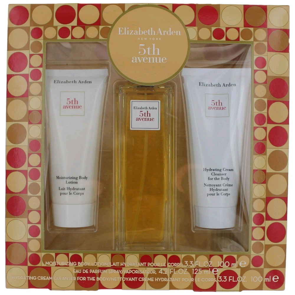 5th Avenue, 3 Piece Gift Set women with Cleanser