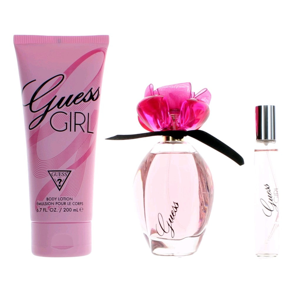 Guess Girl, 3 Piece Gift Set for Women
