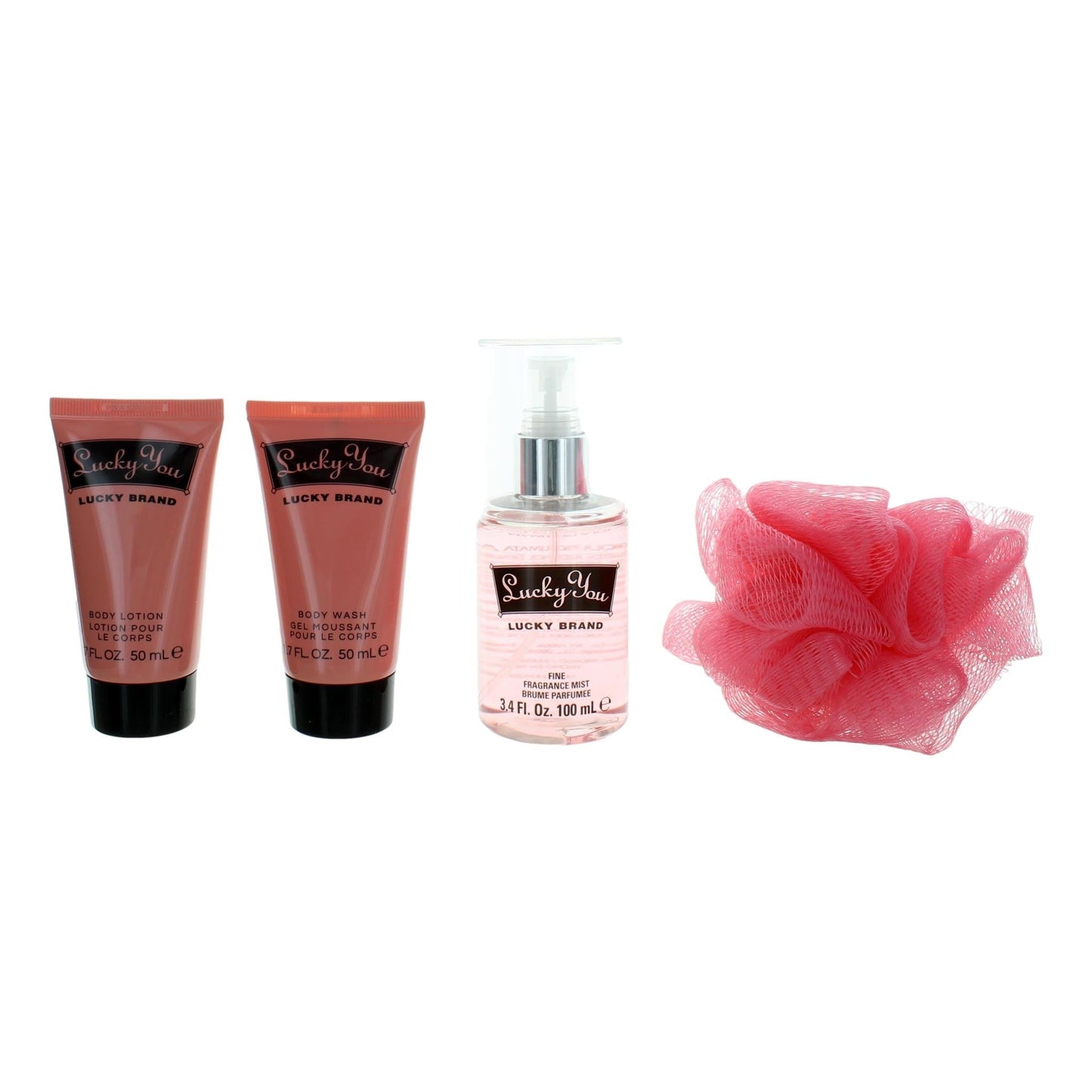 Lucky You, 4 Piece Gift Set for Women