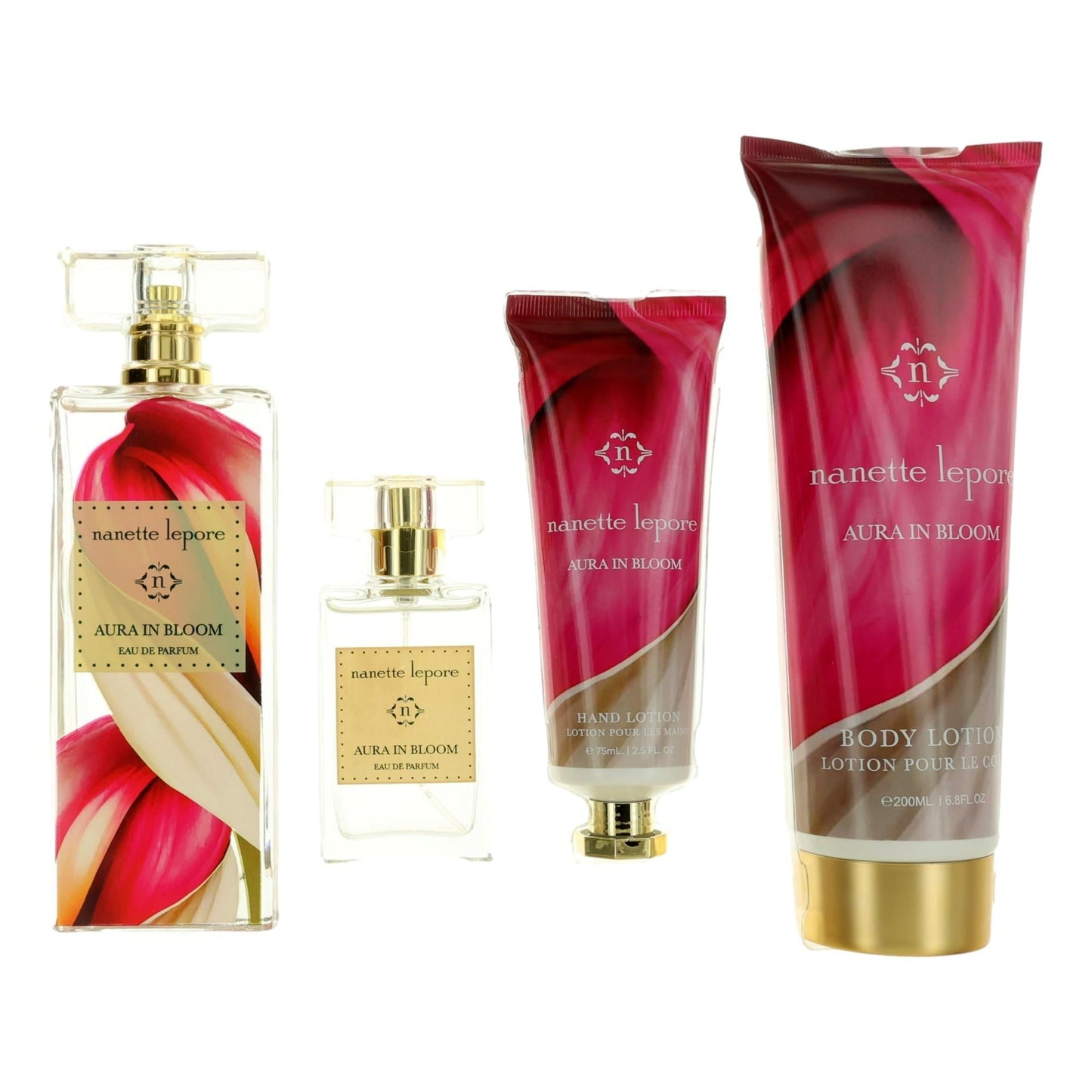 Aura In Bloom, 4 Piece Gift Set for Women