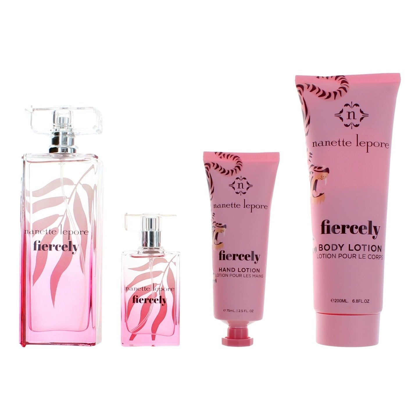 Fiercely. 4 Piece Gift Set for Women