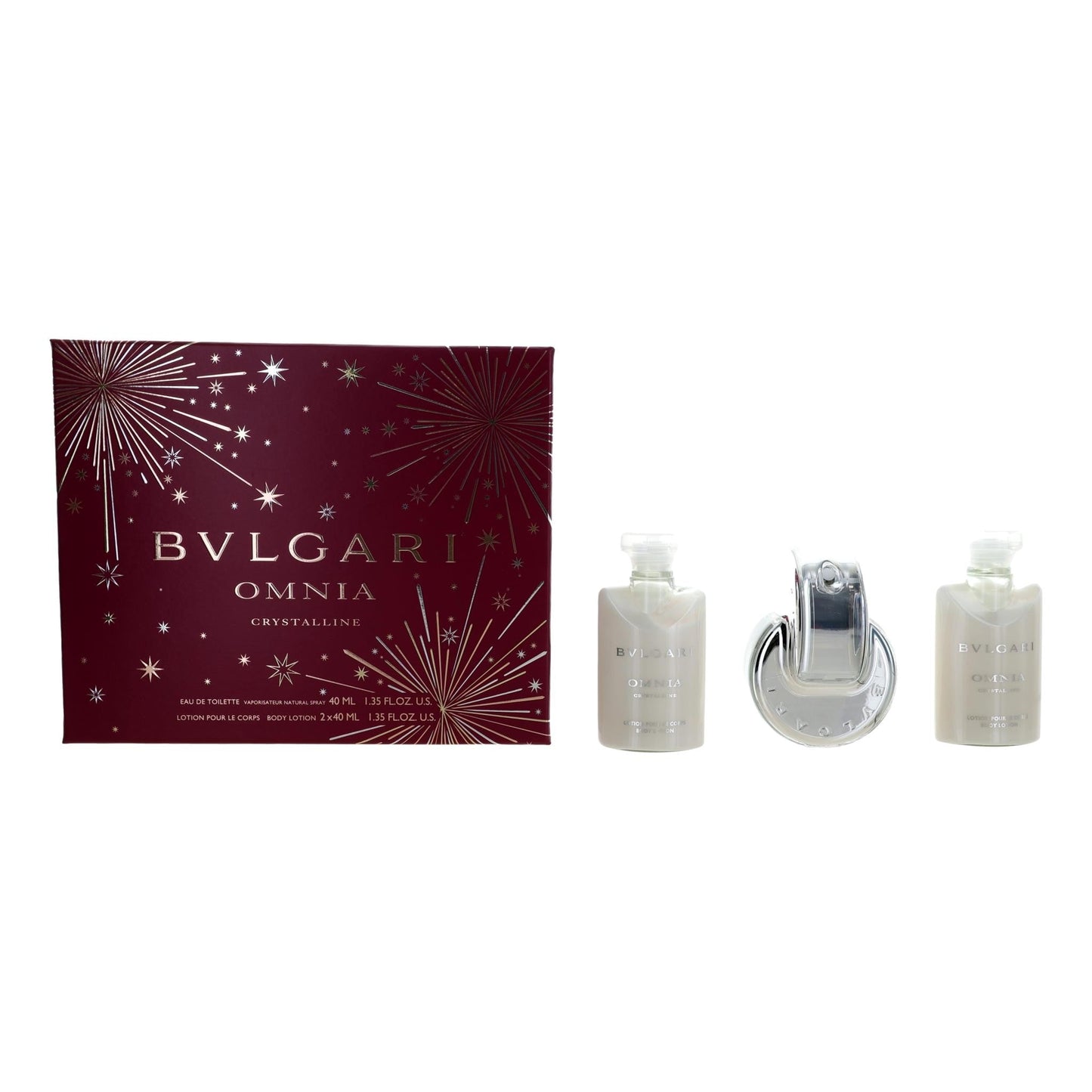 Omnia Crystalline, 3 Piece Gift Set for Women