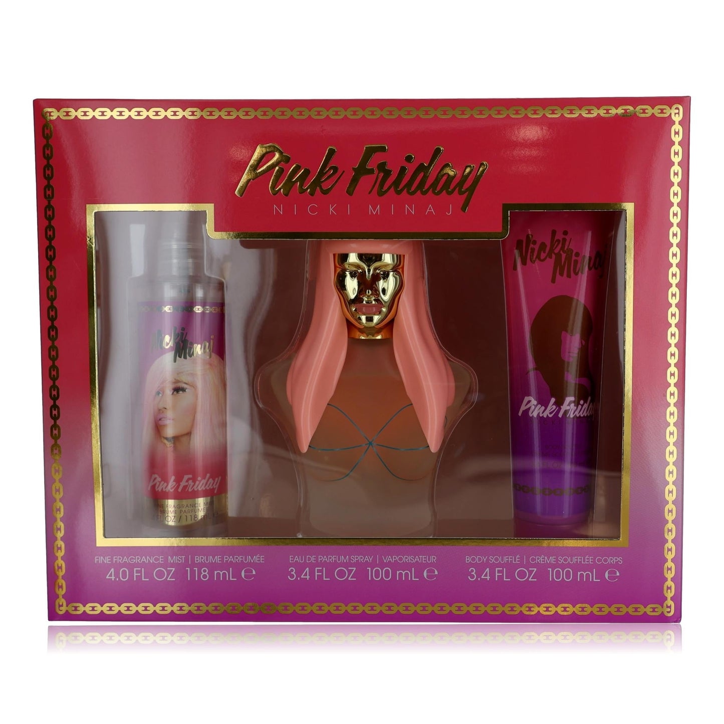 Pink Friday, 3 Piece Gift Set for Women