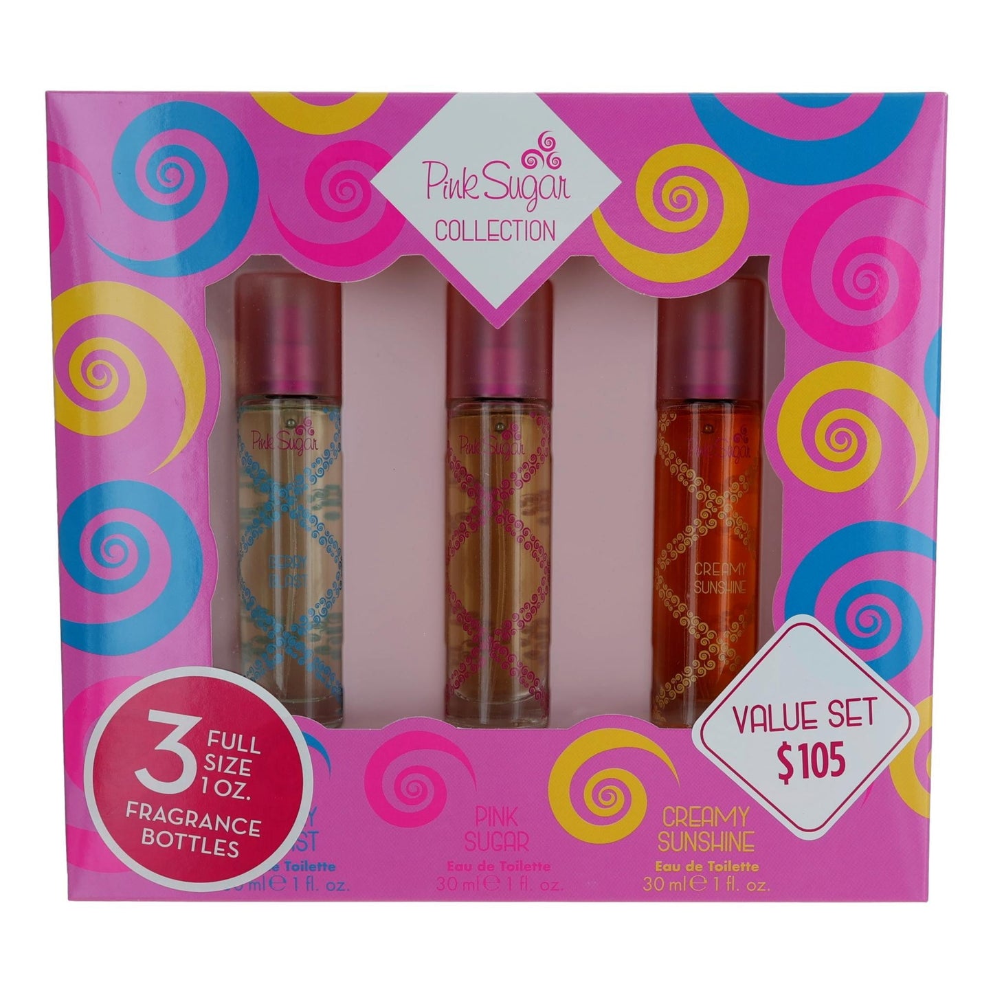 Pink Sugar, 3 Piece Variety Set for Women