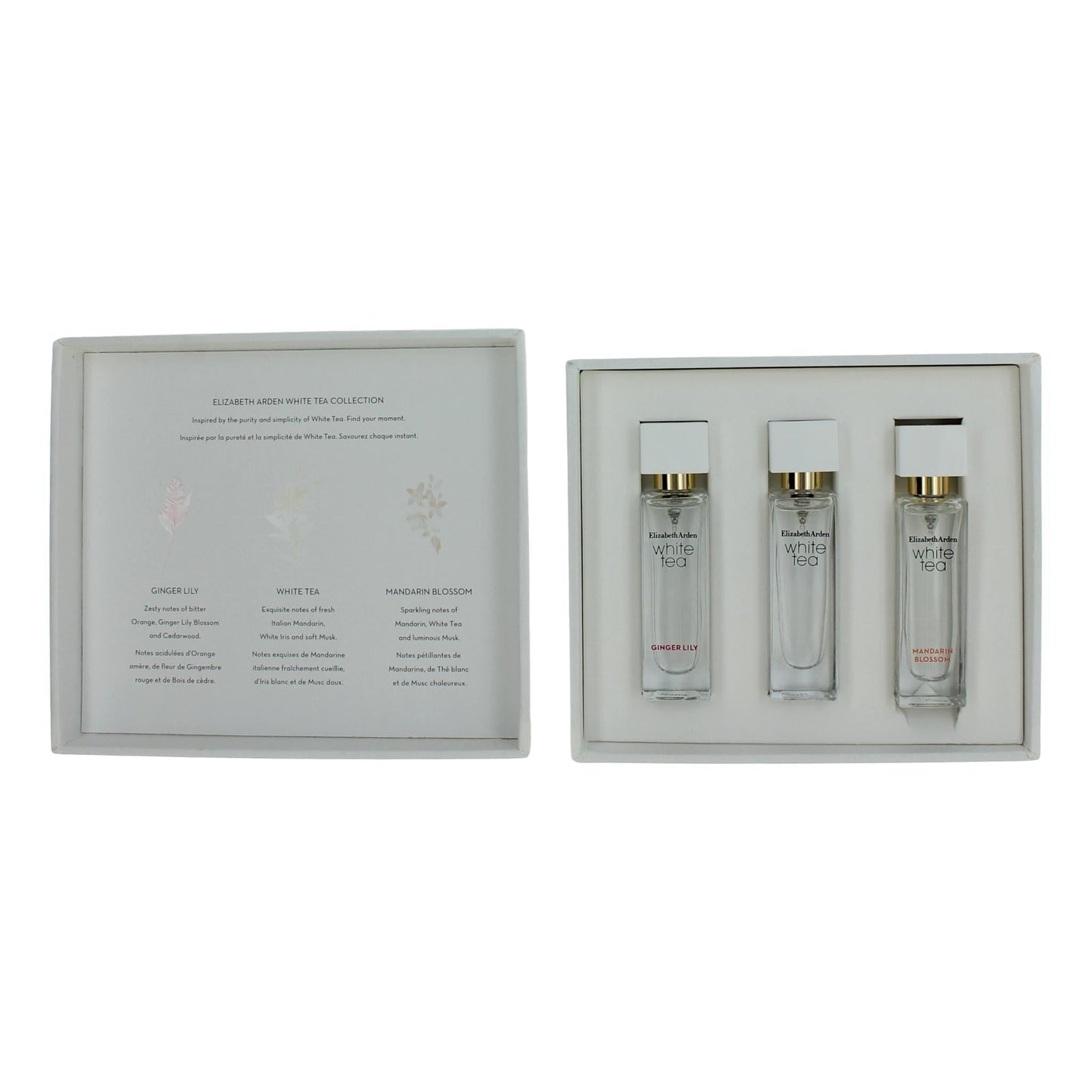White Tea, 3 Piece Variety Gift Set for Women