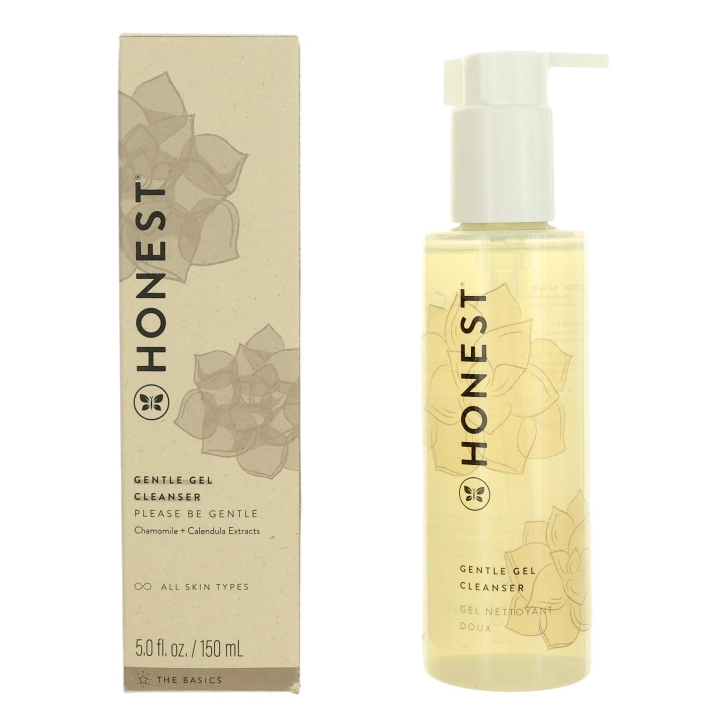 Honest Gentle Gel Cleanser, 5 oz Facial Cleanser