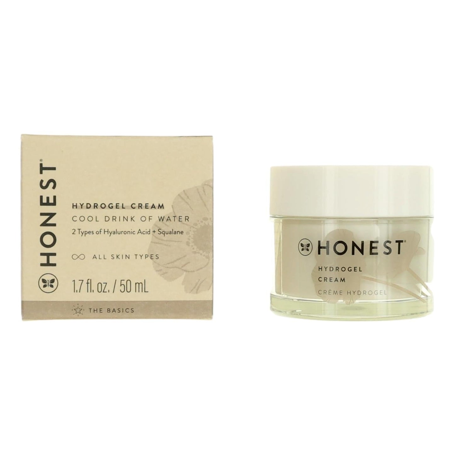 Honest Hydrogel Cream, 1.7 oz Face Cream