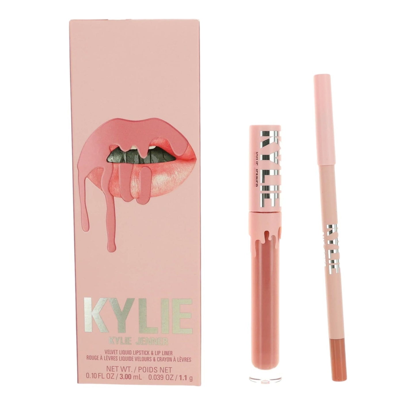 Kylie Matte Velvet Lipstick & Lip Liner, Lip Kit - Charm