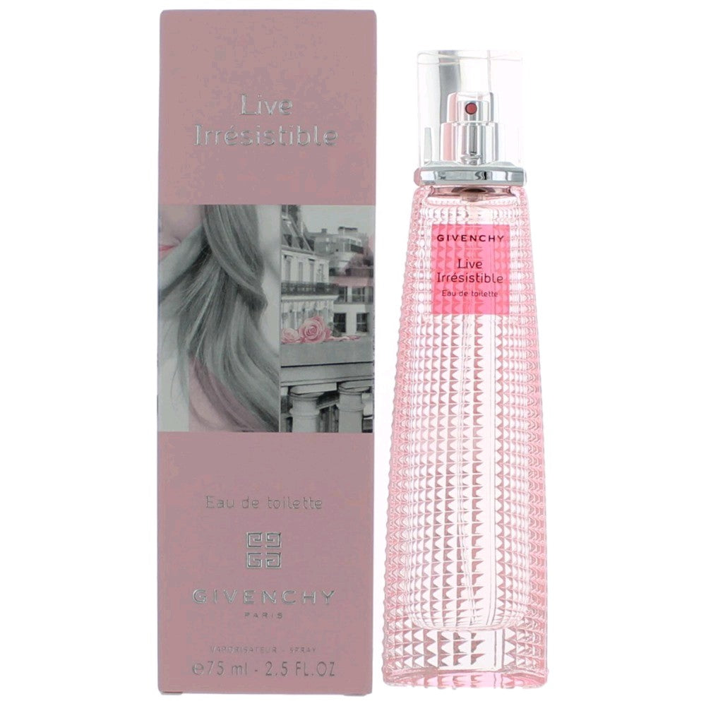 Live Irresistible, 2.5 oz EDT Spray for Women