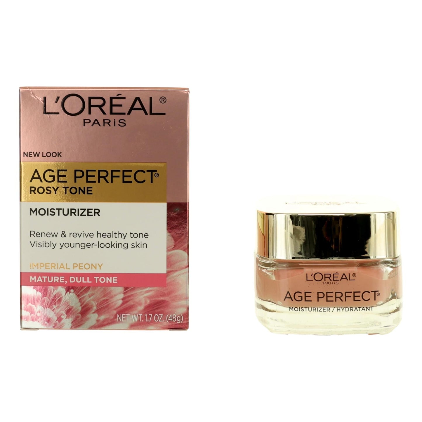 L'Oreal Age Perfect Rosy Tone, 1.7 oz Moisturizer