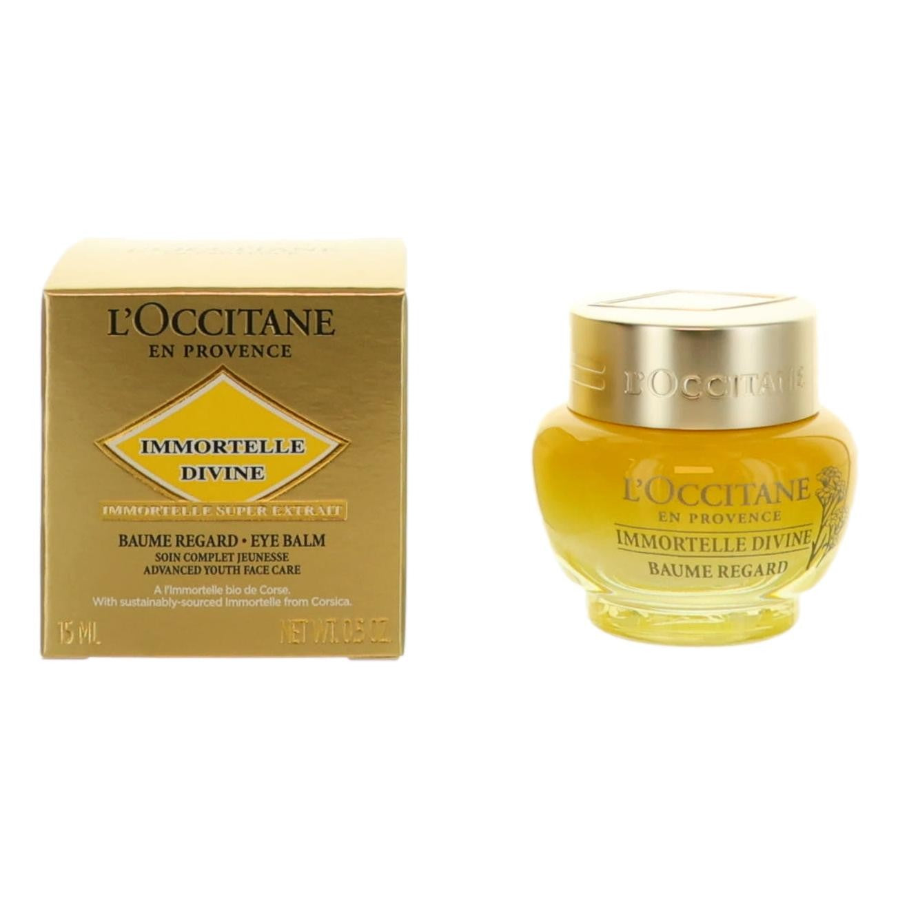 L'Occitane Immortelle Divine, 0.5 oz Eye Balm