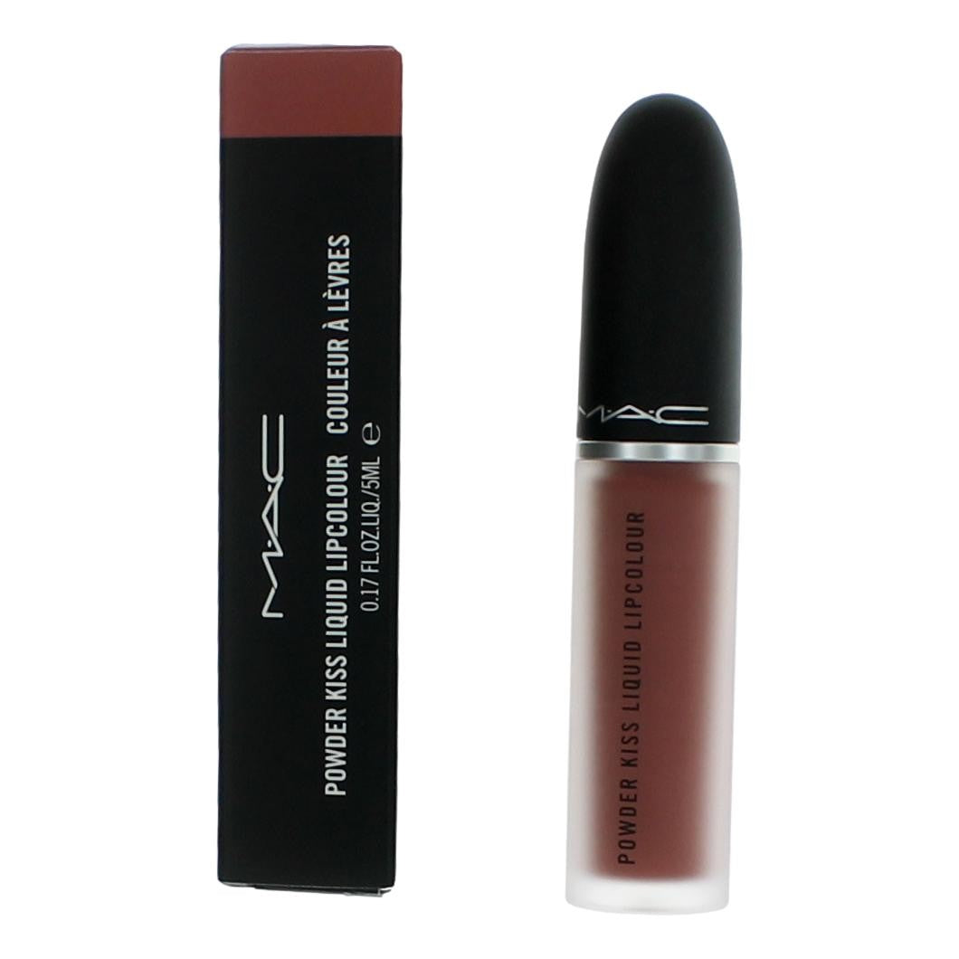 MAC Powder Kiss Liquid Lipcolor, .17 oz Lipstick- 996 Date-Maker