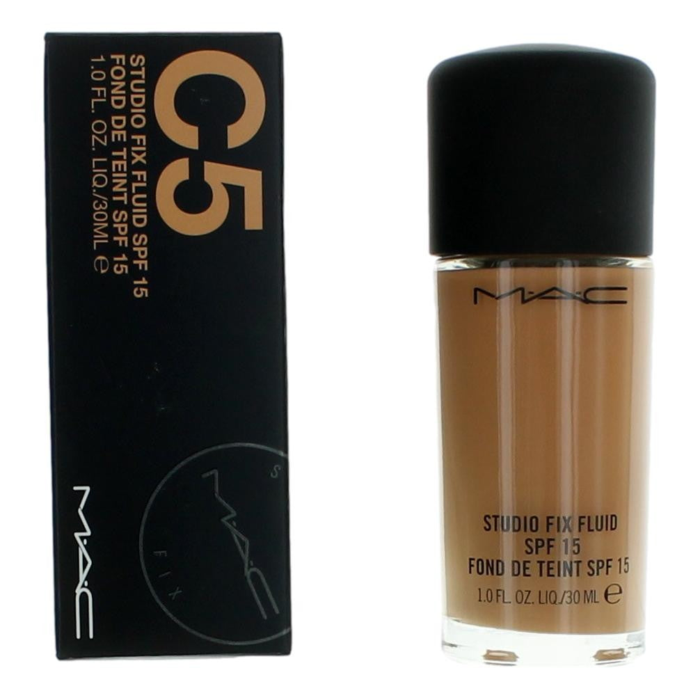 MAC Studio Fix Fluid, 1 oz Foundation SPF15- C5