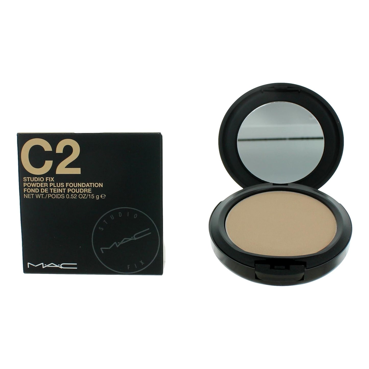 MAC Studio Fix Powder Plus Foundation, .52 oz Powder Foundation - C2