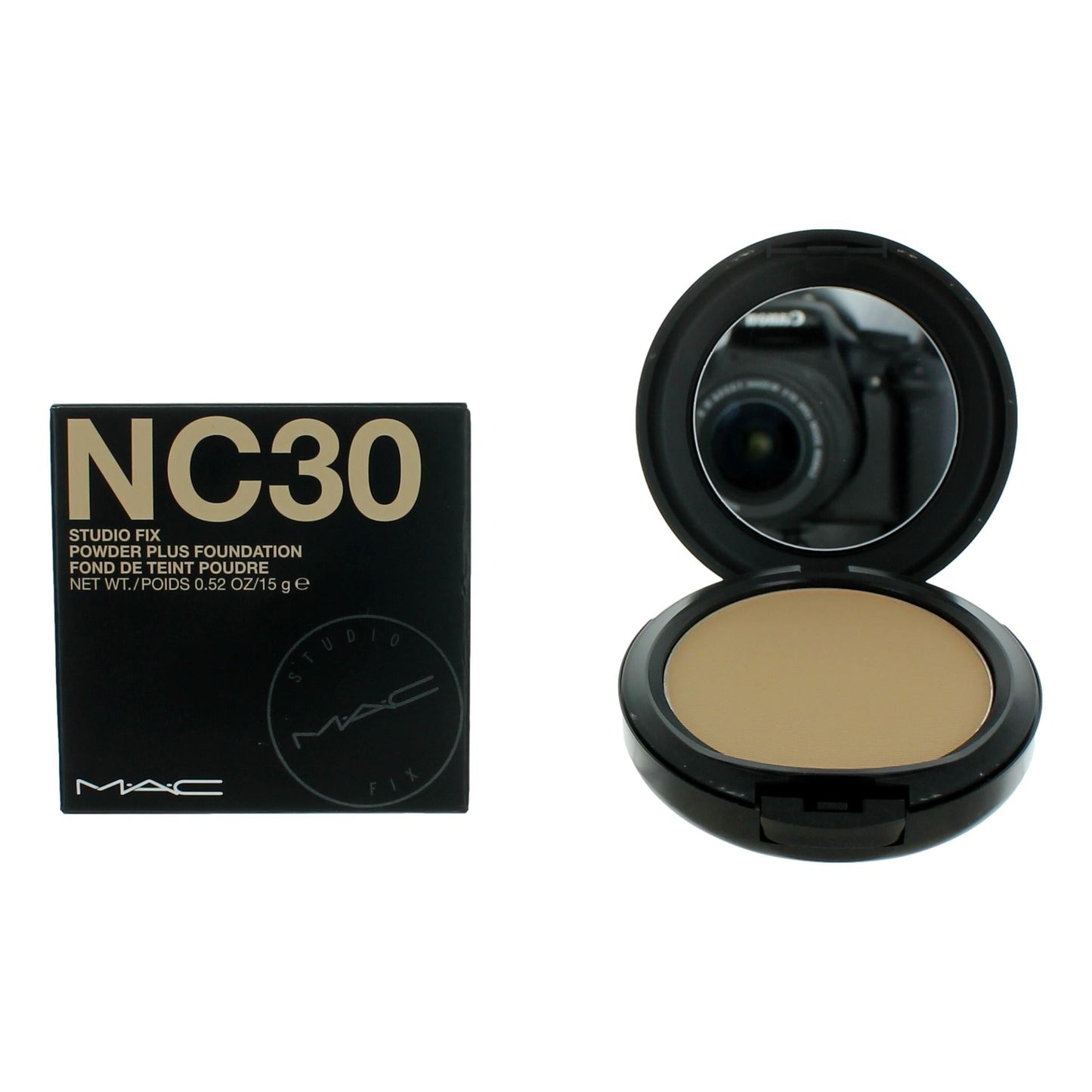 MAC Studio Fix Powder Plus Foundation, .52 oz Powder Foundation - NC30
