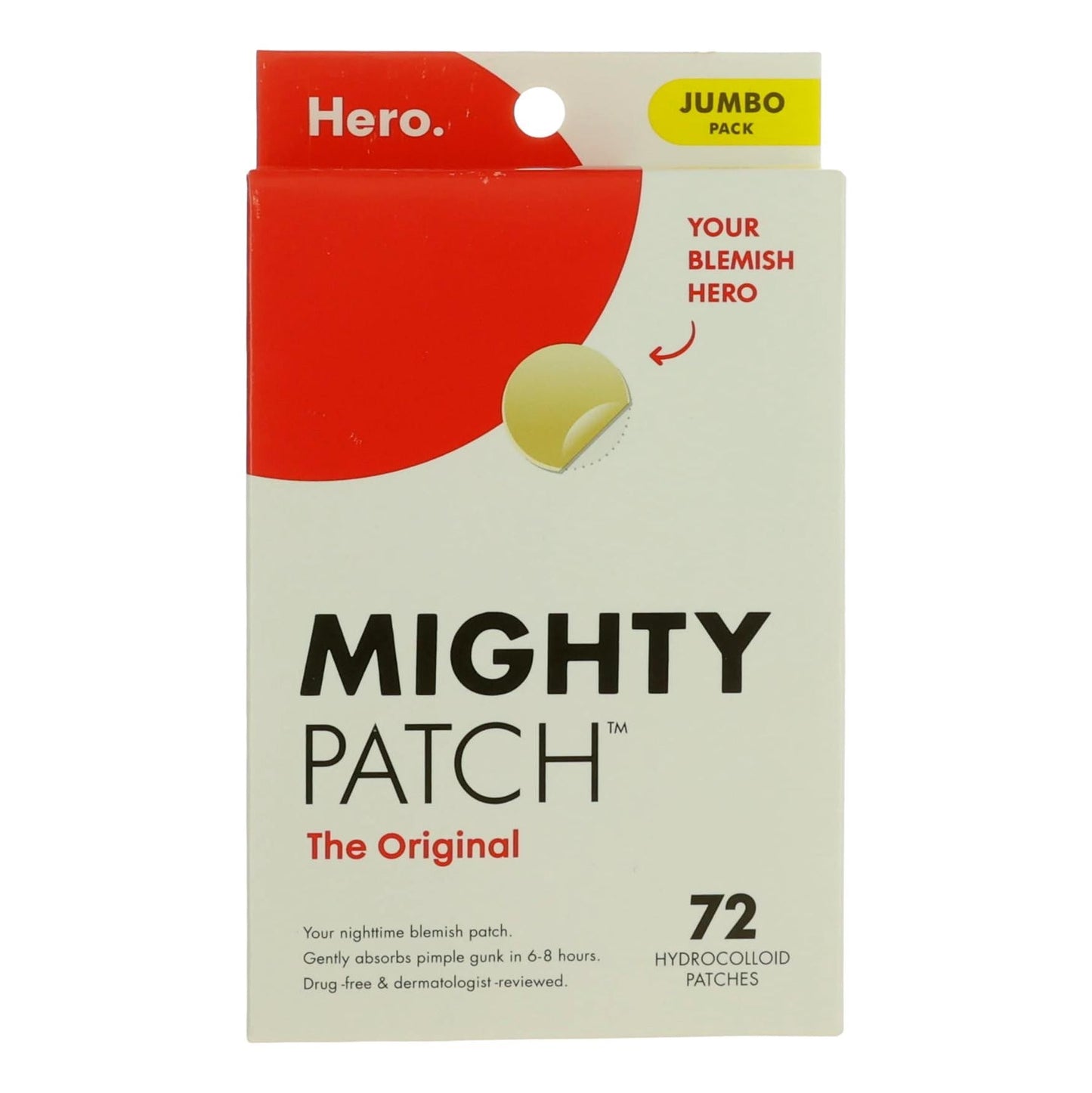 Mighty Patch, 72 Hydrocolloid Patches