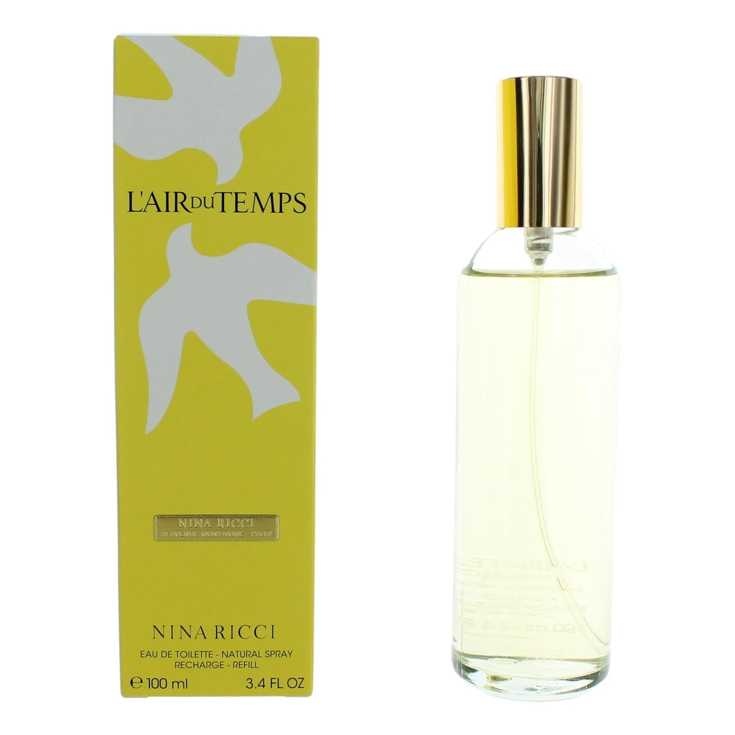 L'air du Temps, 3.4 oz EDT Refill Spray for Women
