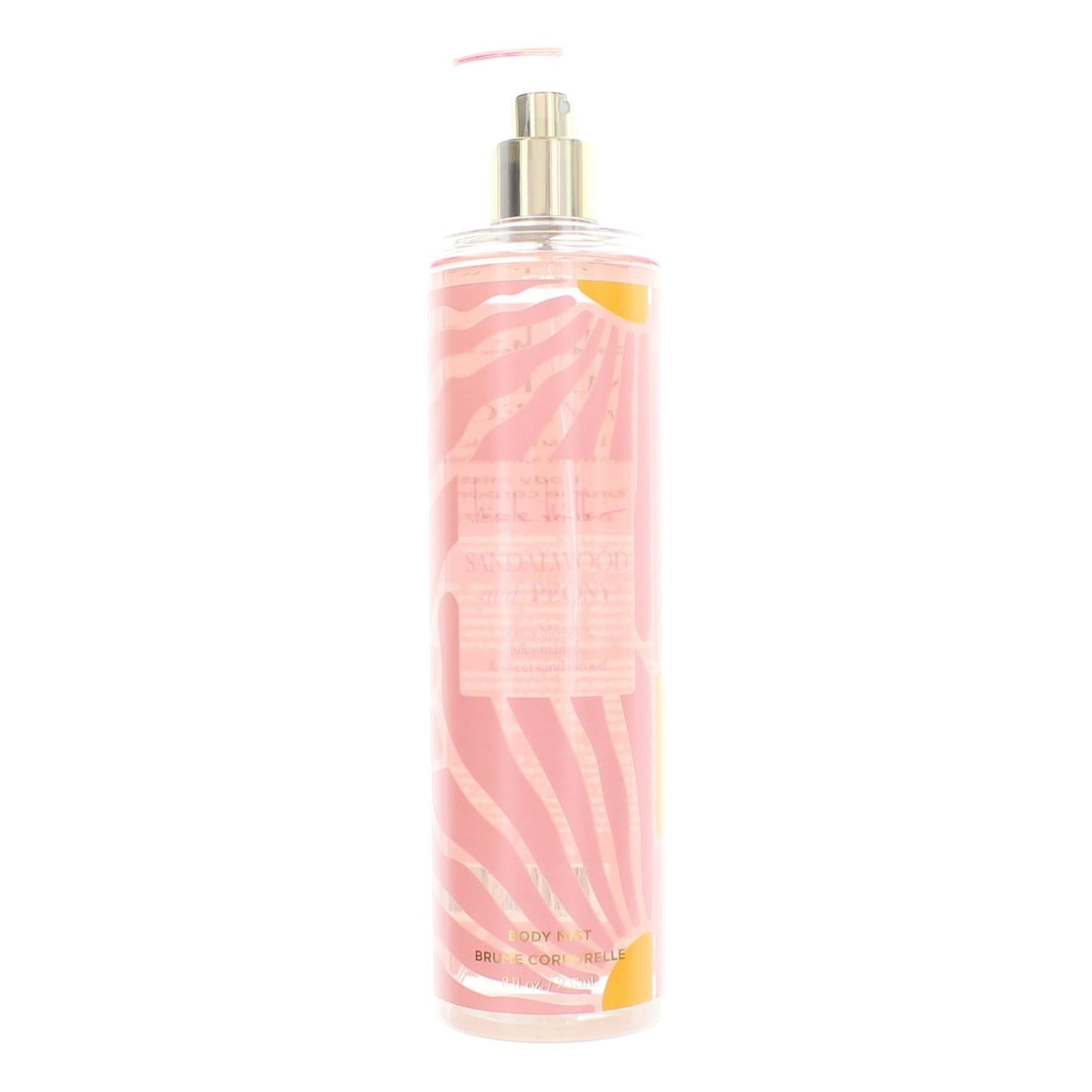 Sandalwood and Peony, 8 oz Body Mist for Women