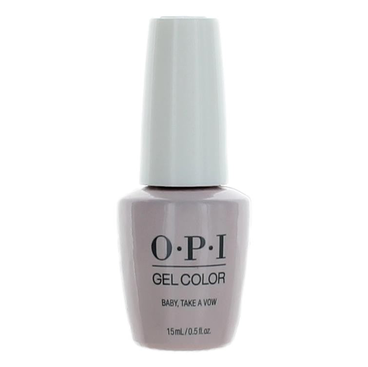 OPI Gel Nail Polish, .5 oz Gel Color- Baby Take A Vow