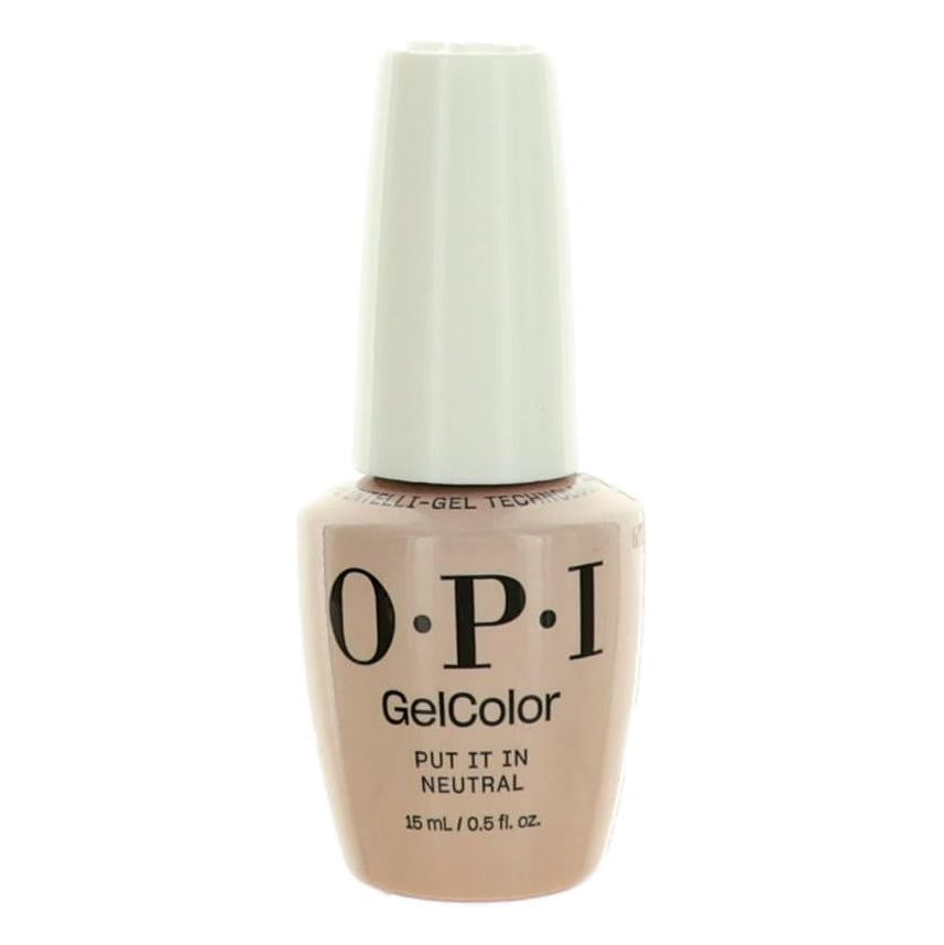 OPI Gel Nail Polish, .5 oz Gel Color- Put It In Neutral