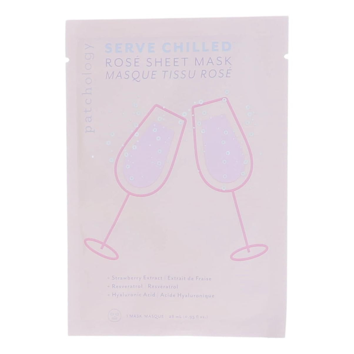 Patchology Serve Chilled, 1 Rose Sheet Mask