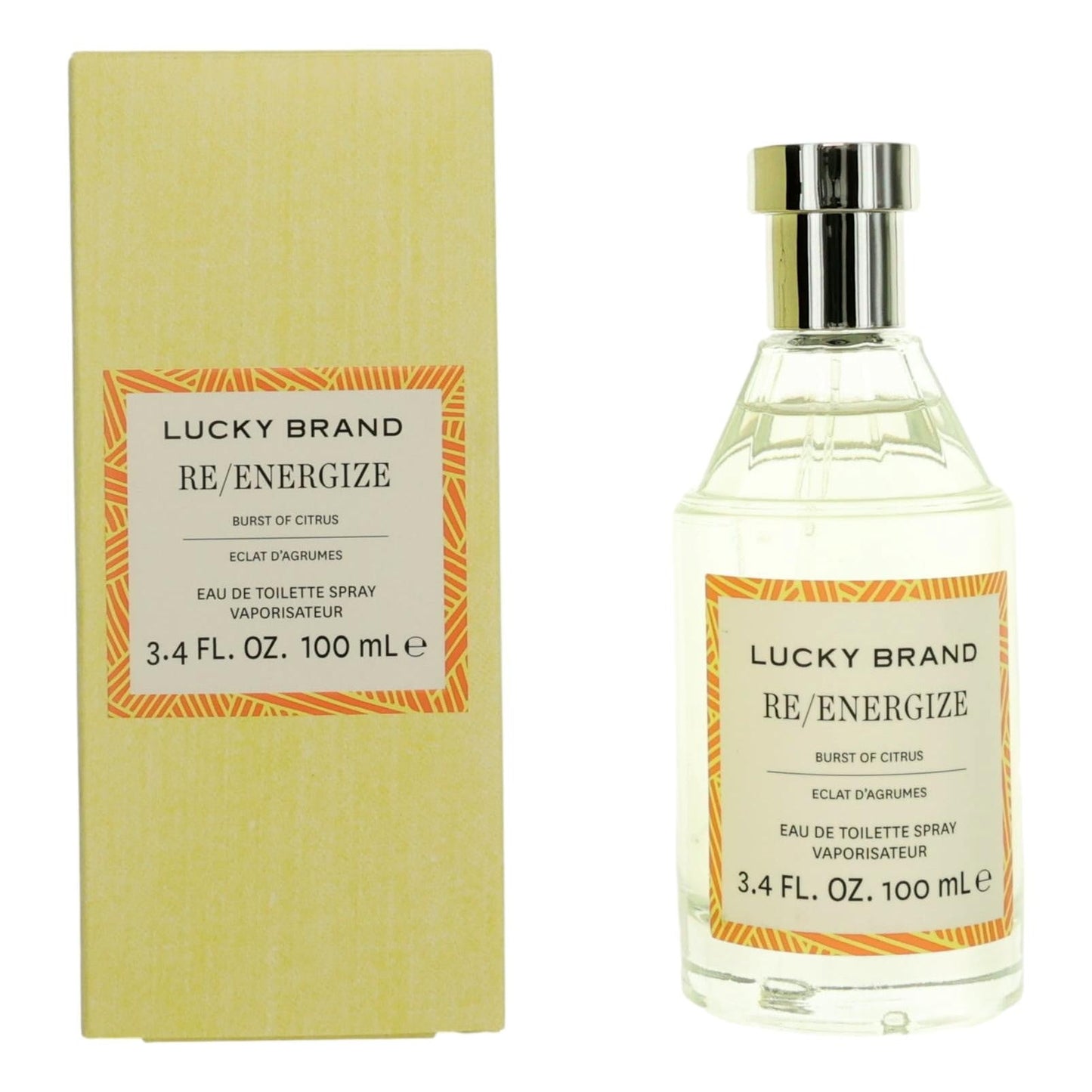 Lucky Brand Re/Energize, 3.4 oz EDT Spray for Women
