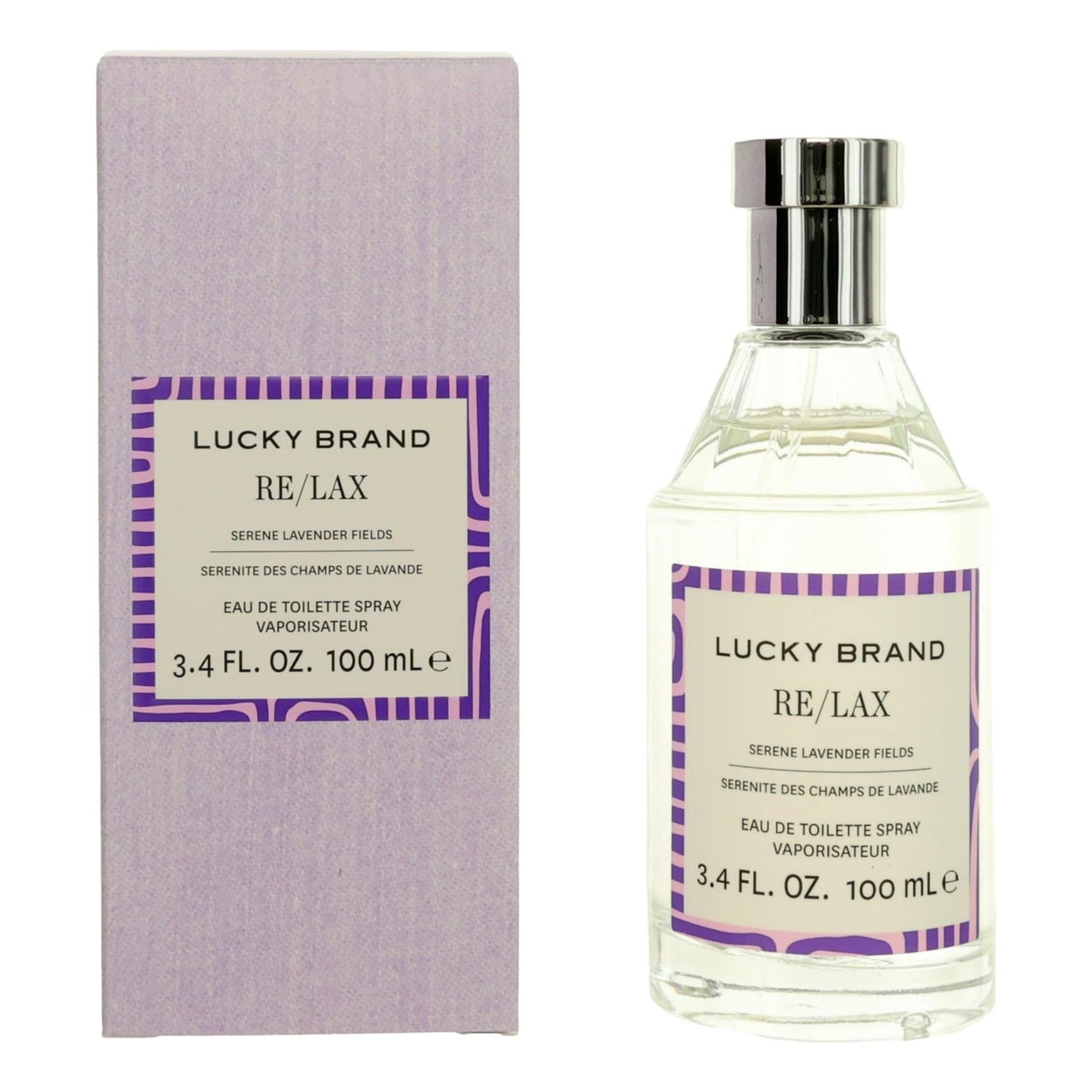 Lucky Brand Re/Lax, 3.4 oz EDT Spray for Women