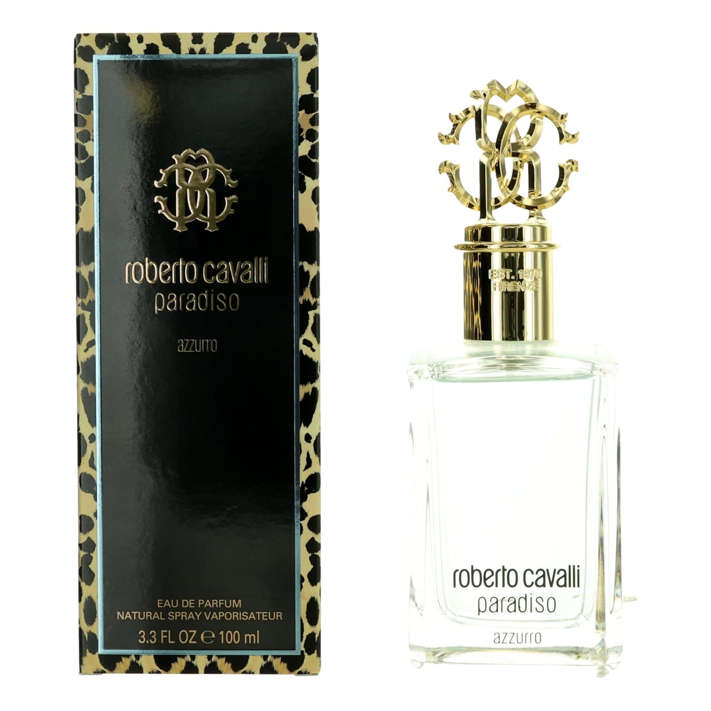 Roberto Cavalli Paradiso Azzurro, 3.3oz EDP Spray women