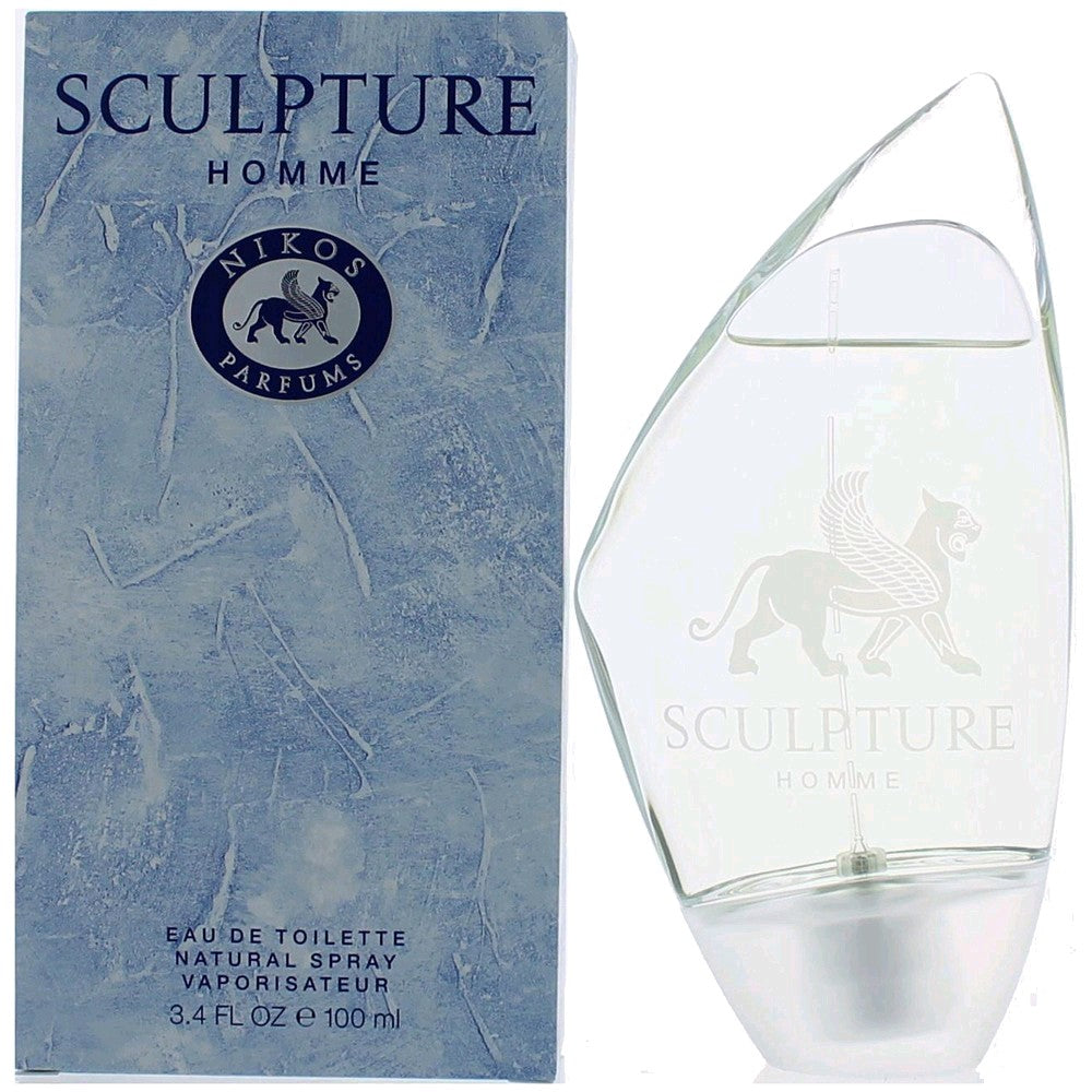 Sculpture Homme, 3.4 oz EDT Spray for Men