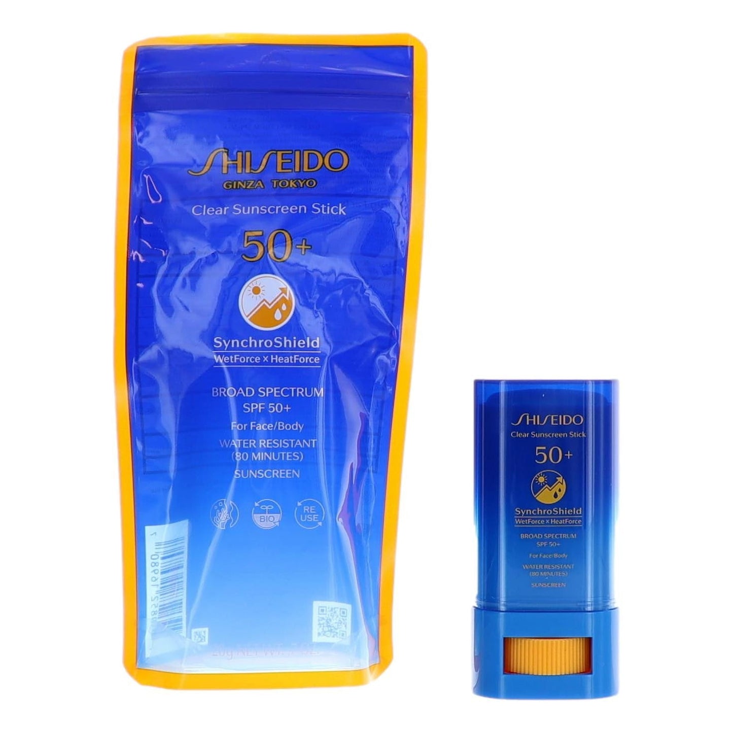 Shiseido Clear Sunscreen Stick, 0.7oz Sunscreen Stick SPF 50+