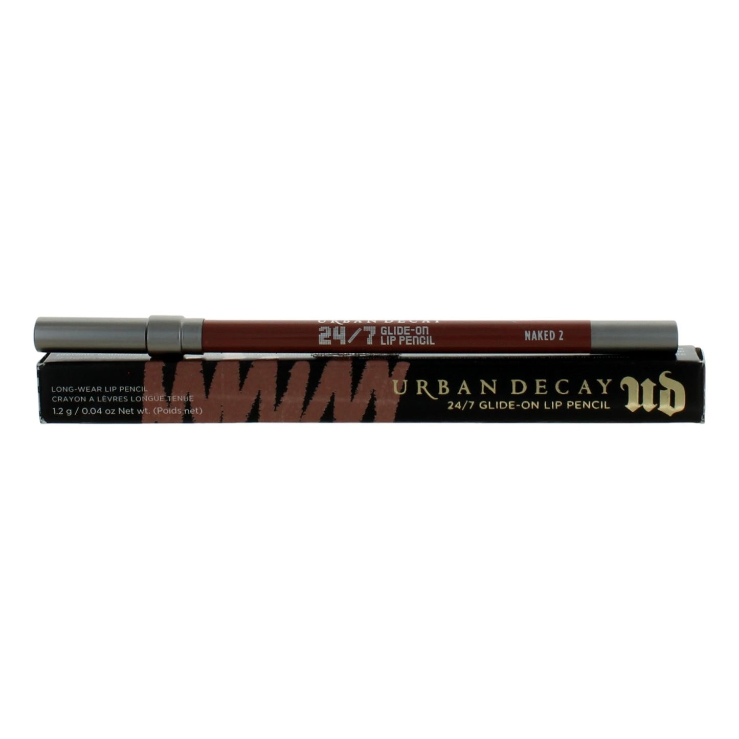 Urban Decay 24/7 Glide On Lip Pencil, .04 oz Longwear Lip Pencil- Naked 2