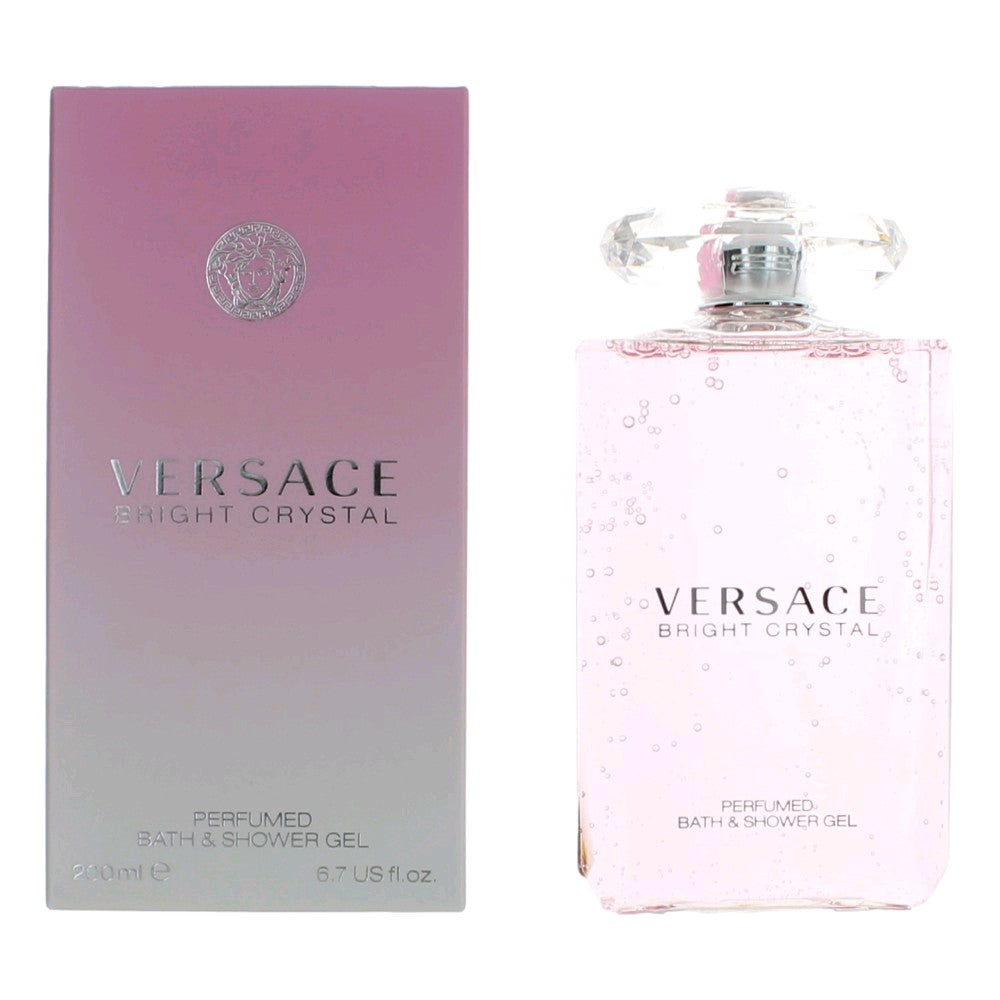 Versace Bright Crystal, 6.7oz Perfumed Bath & Shower Gel women