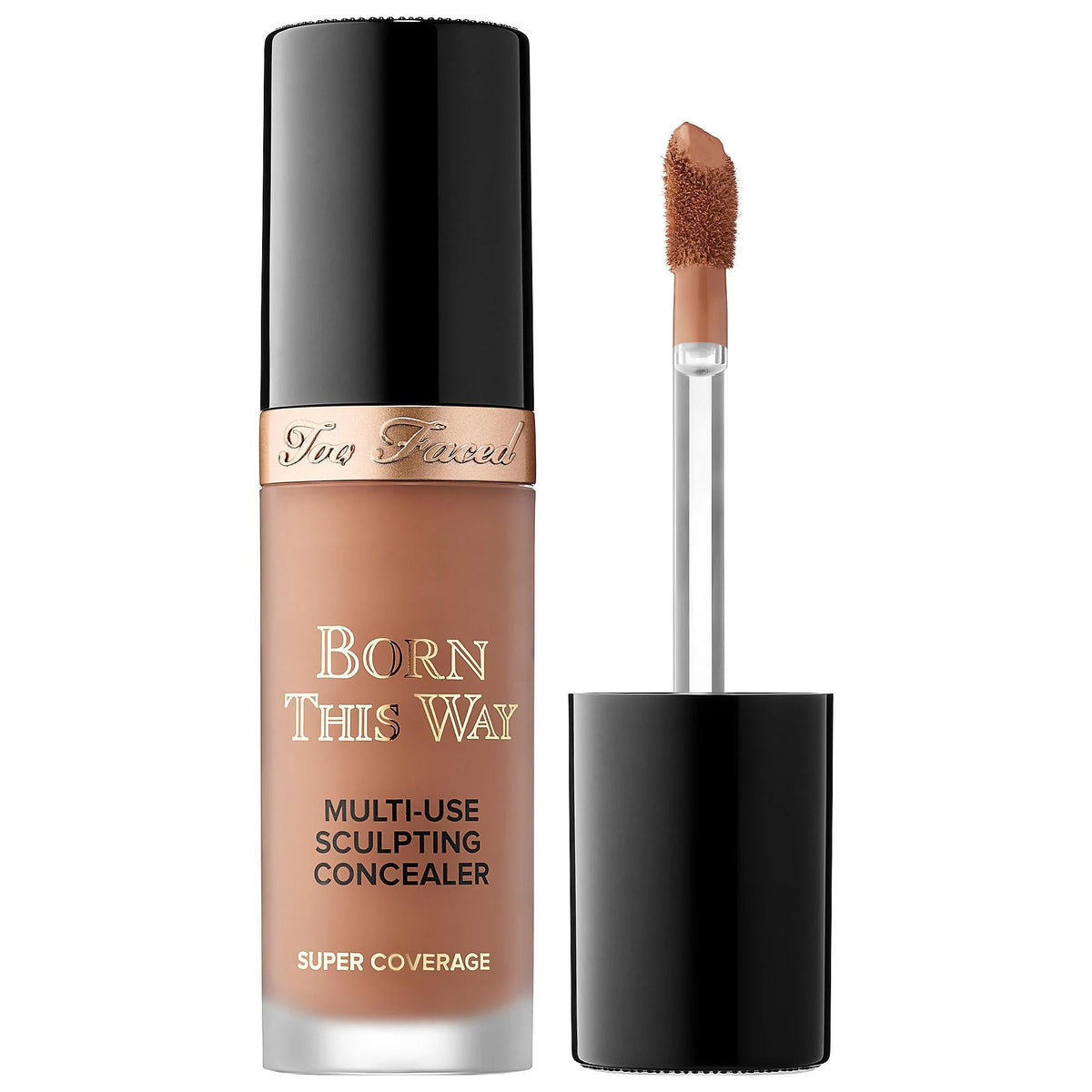 Born This Way Super Coverage Concealer: Hydrating, Natural Finish & Cruelty-Free - Flawless Coverage for Imperfections, Vegan Formula with Hyaluronic Acid
