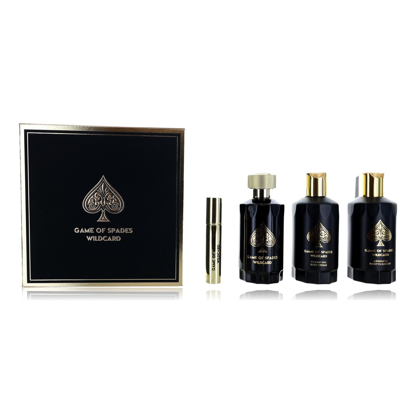 Game of Spades Wildcard, 4 Piece Gift Set for Unisex