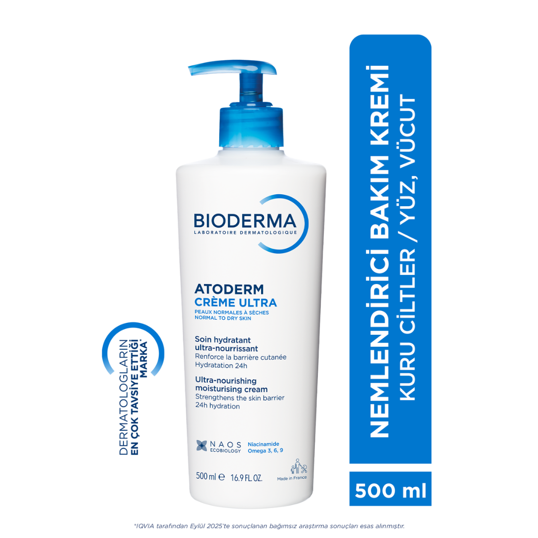 Bioderma Sensibio Gel & Atoderm Cream Hydrating Set 200ml + 500ml