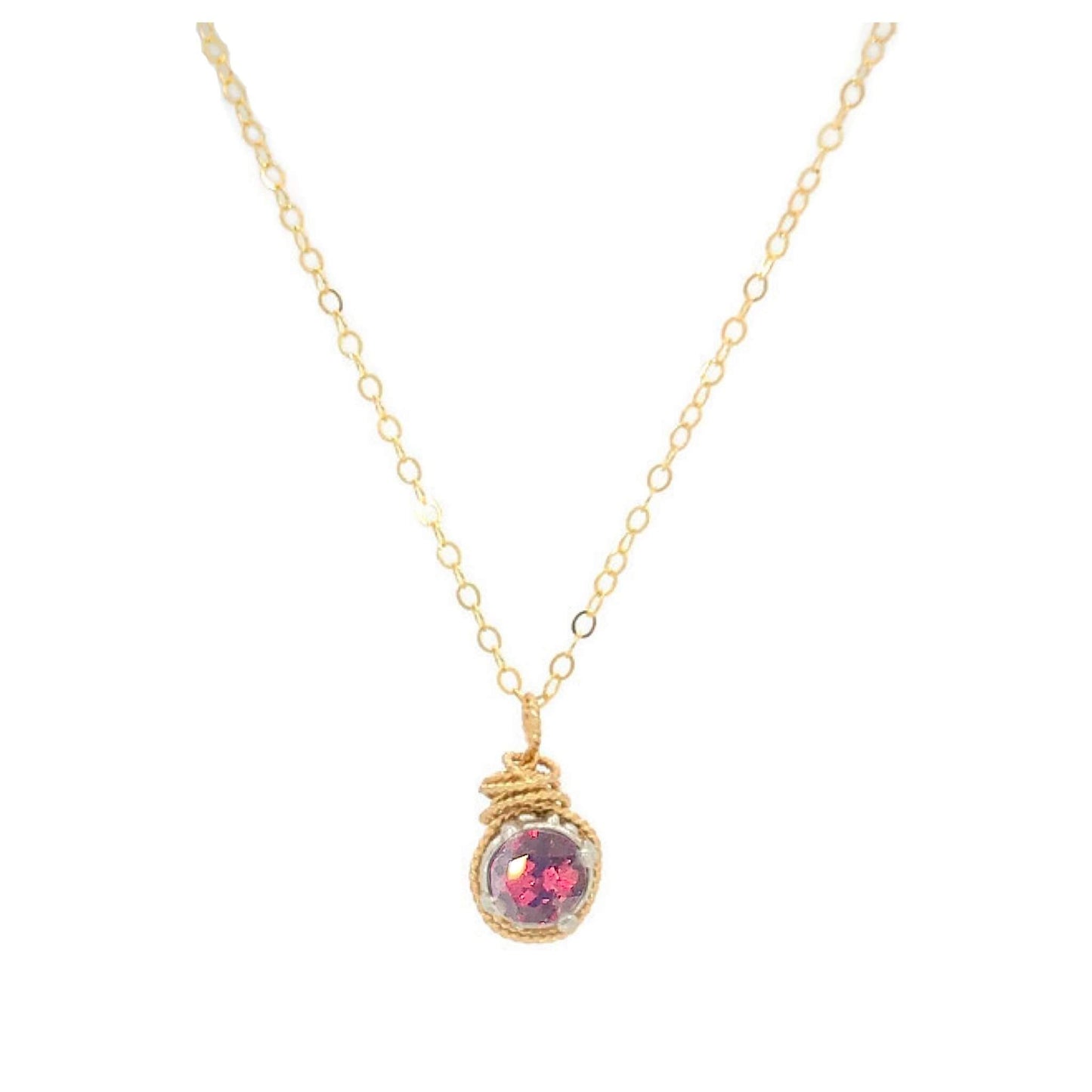 Birthstone Color Necklace