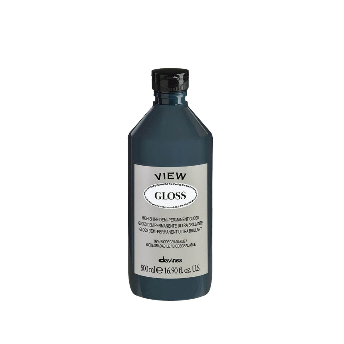Davines View Gloss 500ml - Professional Hair Gloss Treatment for Shiny Hair