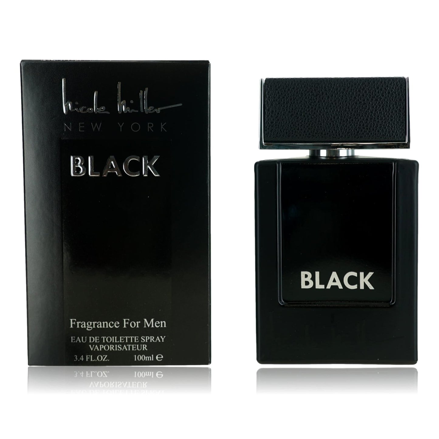 Nicole Miller Black, 3.4 oz EDT Spray for Men