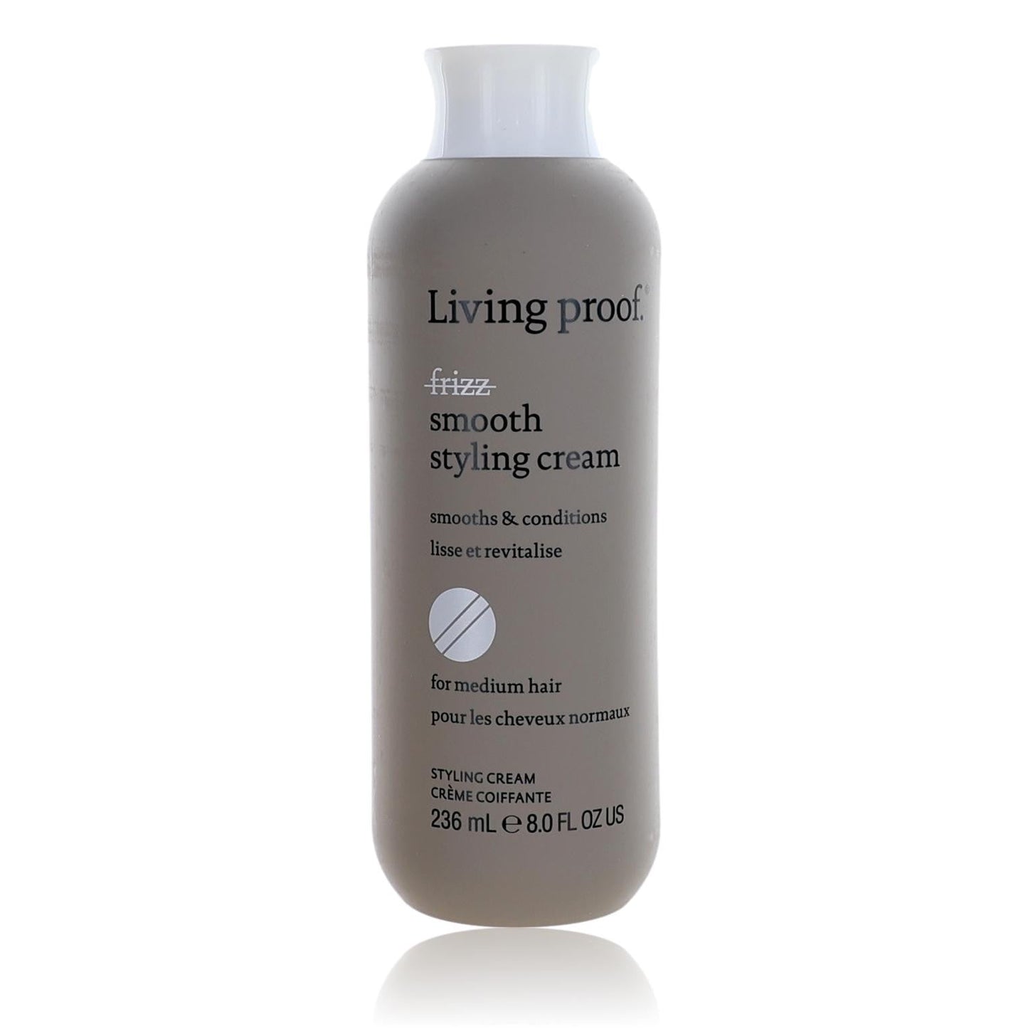 Living Proof No Frizz Smooth Styling Cream, 8oz Styling Cream