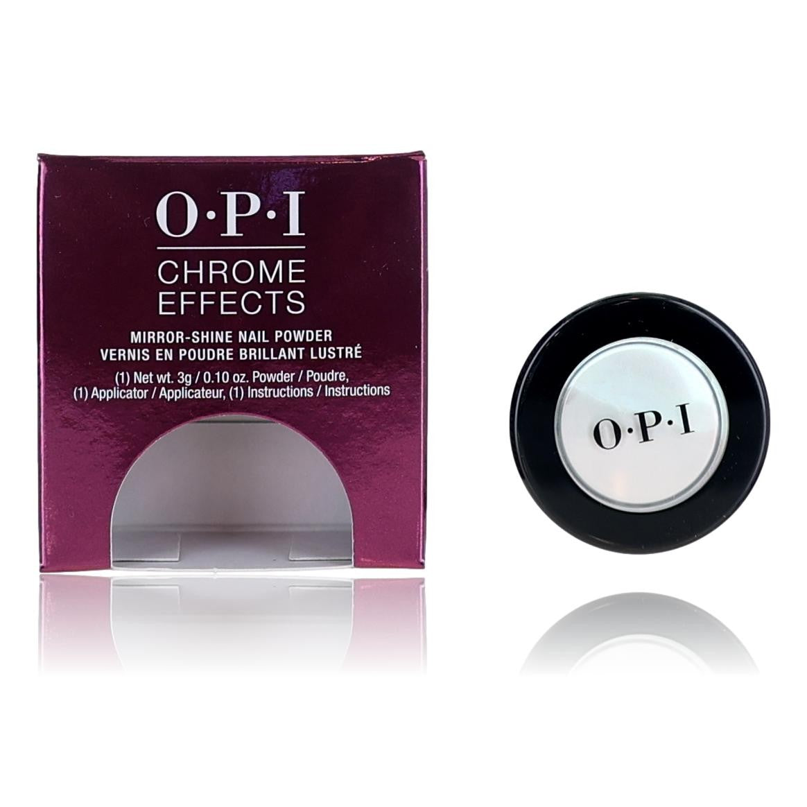 OPI Chrome Effects, 0.10 oz Nail Powder- Pay Me in Rubies