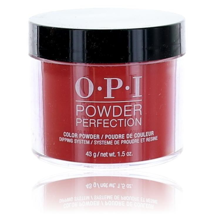 OPI Powder Perfection, 1.5 oz Color Dip Powder- Big Apple Red