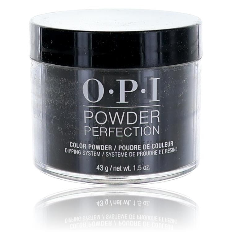 OPI Powder Perfection, 1.5 oz Color Dip Powder- Black Onyx