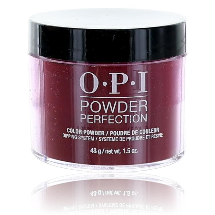 OPI Powder Perfection, 1.5 oz Color Dip Powder- Malaga Wine