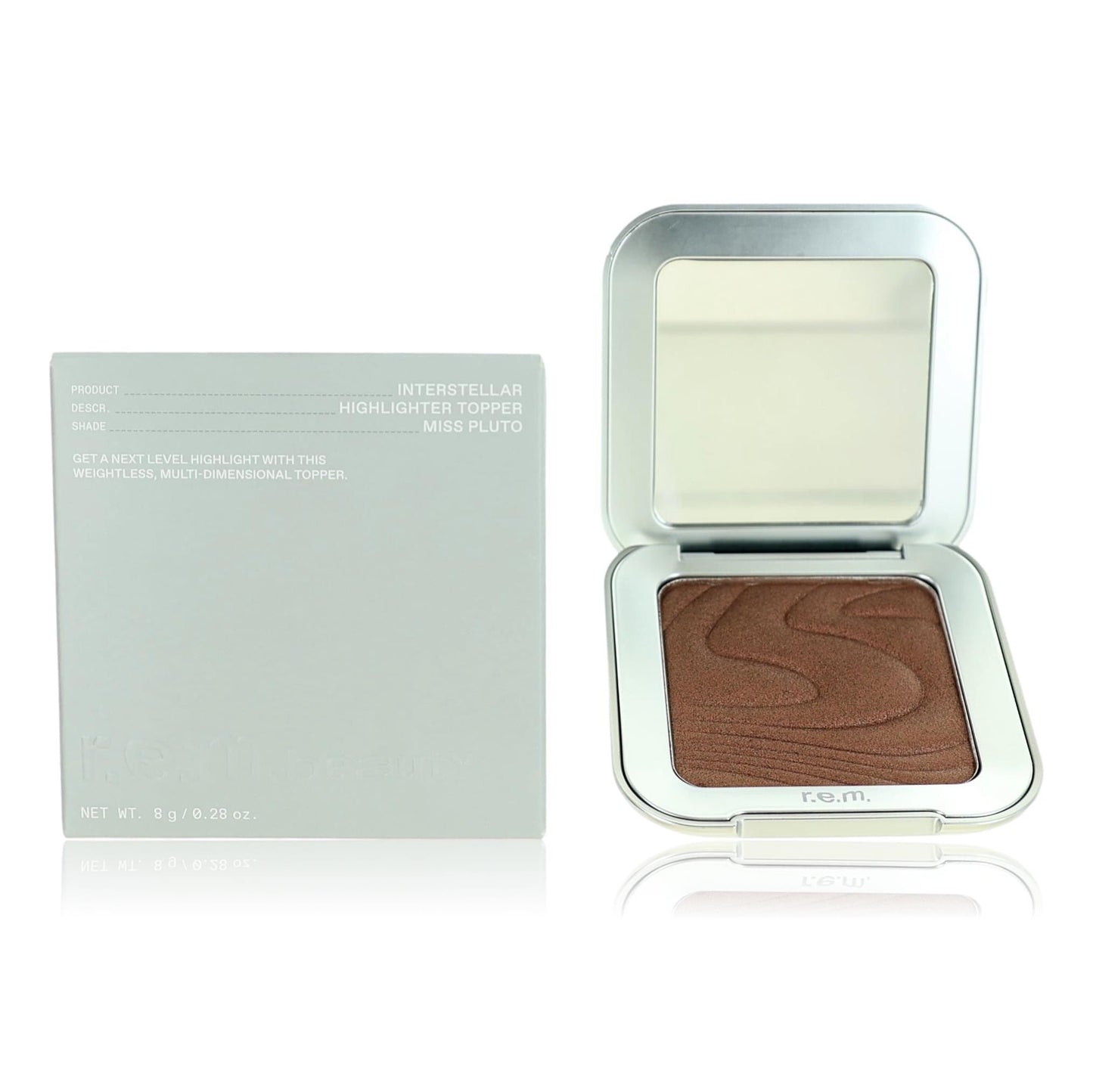 r.e.m. beauty Interstellar, .28 oz Highlighter Topper- Miss Pluto