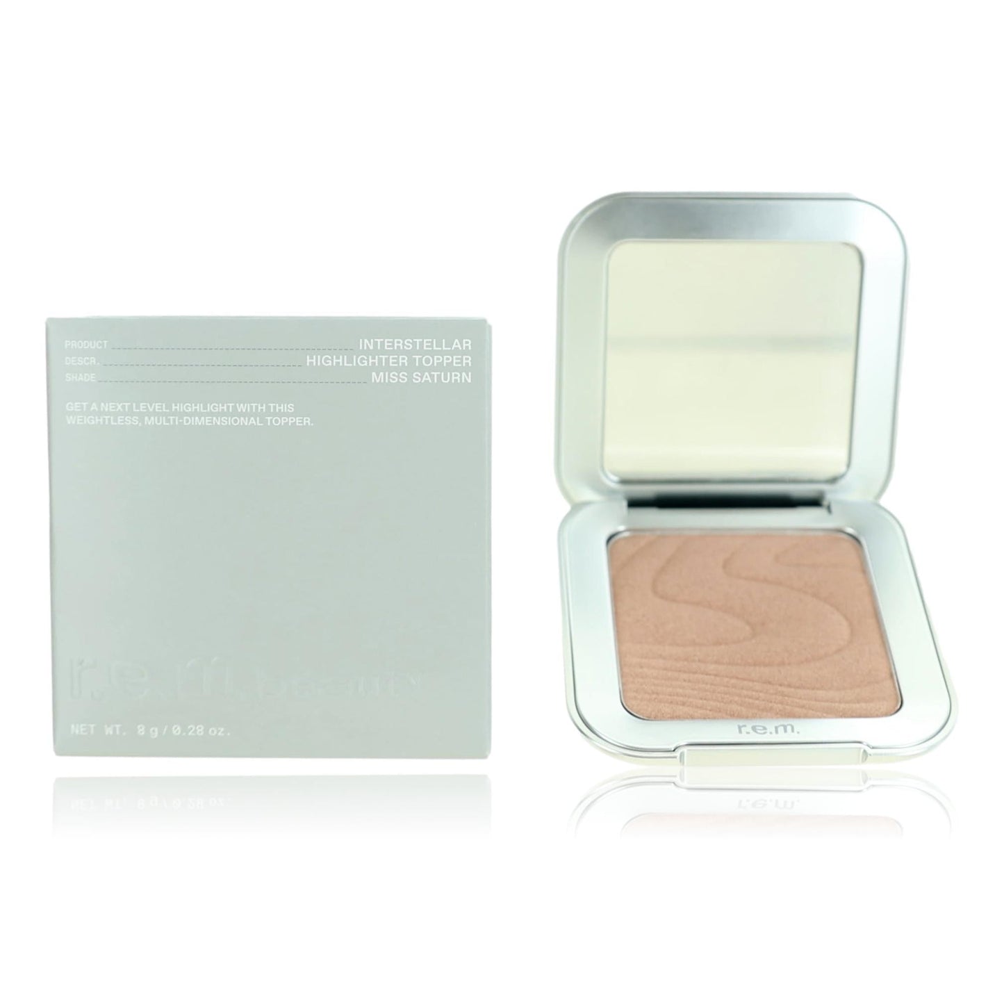 r.e.m. beauty Interstellar, .28 oz Highlighter Topper- Miss Saturn