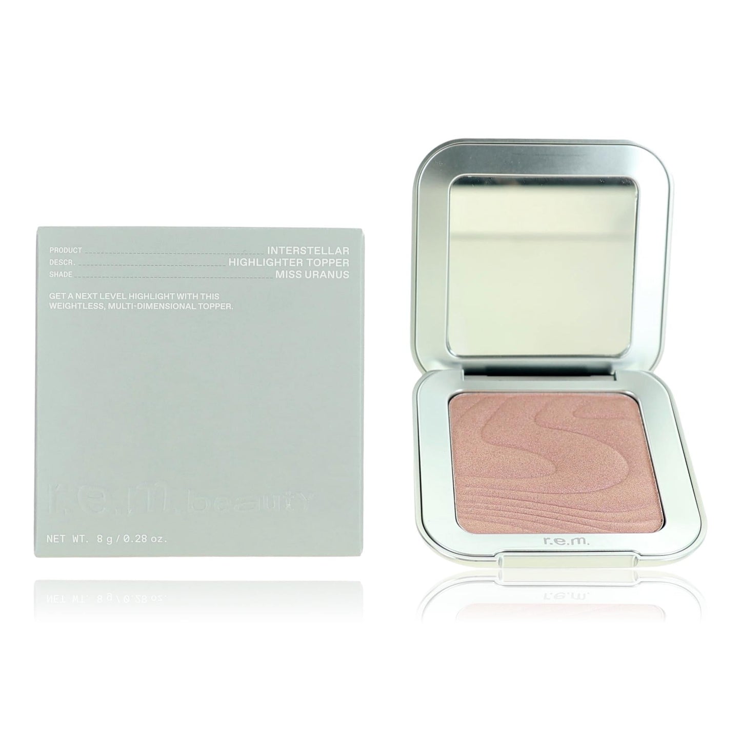 r.e.m. beauty Interstellar, .28 oz Highlighter Topper- Miss Uranus