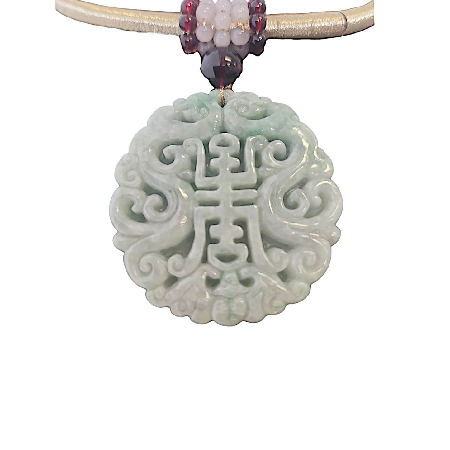 Bijoux Envie Jade Necklace | Pendant Necklace | Choker | Collar | Green