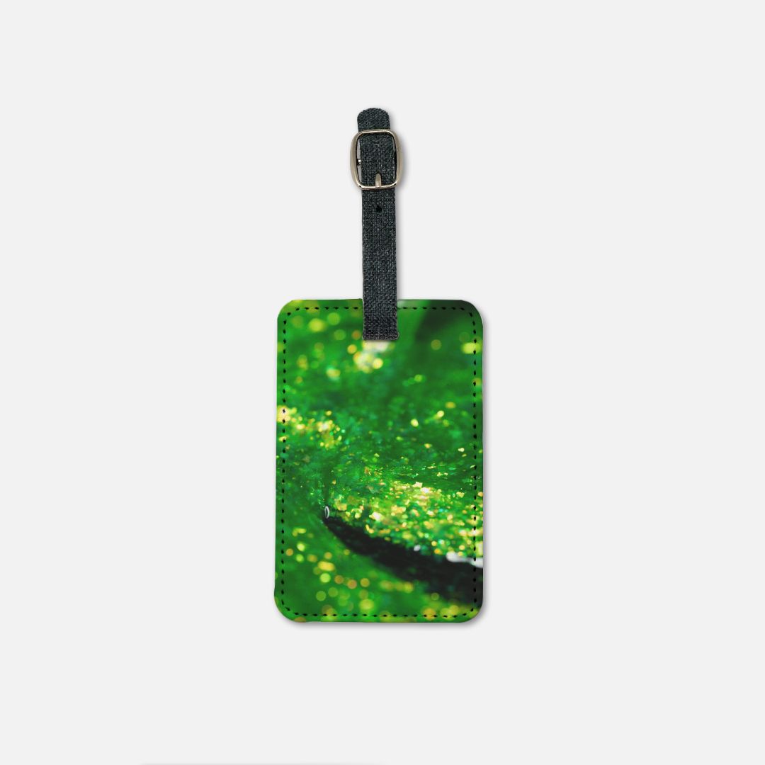 Luggage Tag with Buckle - Wicked Emerald City