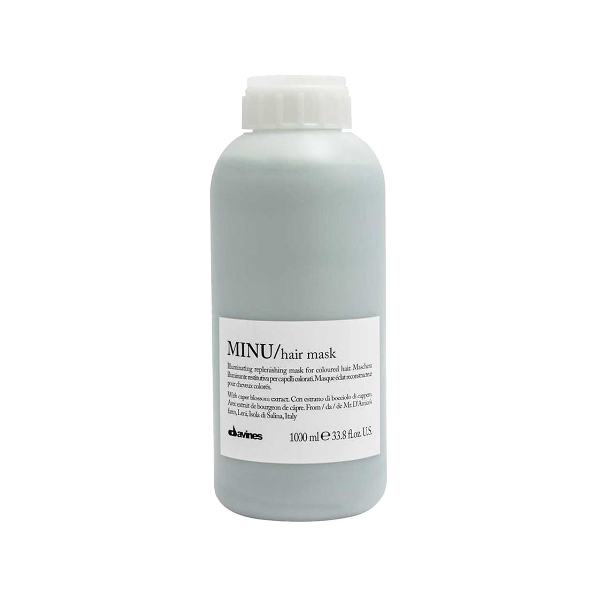 Davines Minu Hair Care Mask for Colored Hair - 1000ml Nourishing Treatment